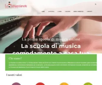 Loschiaccianote.ch(Scuola di Musica online) Screenshot