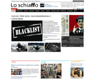 Loschiaffo.org(Lo Schiaffo) Screenshot