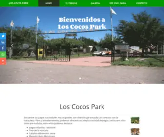 Loscocospark.com.ar(Los Cocos Park) Screenshot