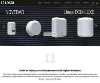 Losdi.com(Innovación y diseño para la higiene industrial) Screenshot