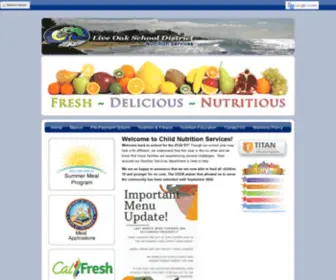 Losdnutrition.com(School Nutrition and Fitness) Screenshot