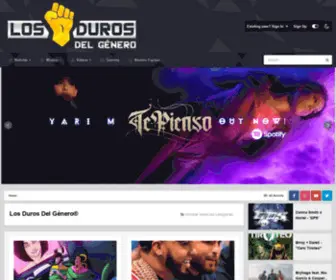 Losdurosdelgenero.com(Los Duros Del Género®) Screenshot