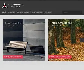 Losenrecords.no(Losen Records) Screenshot