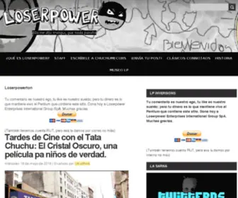 Loserpower.org(loserpower) Screenshot