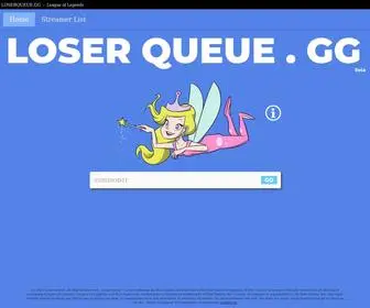 Loserqueue.gg(Loser Queue) Screenshot