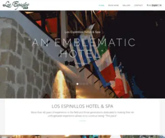 Losespinillos.com(Los Espinillos Hotel & Spa) Screenshot