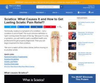 LosethesciaticPain.com(What Causes It and How to Get Lasting Relief) Screenshot