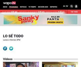 Losetodo.tv(Lo Sé Todo) Screenshot