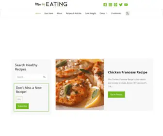 Loseweightbyeating.com(Lose Weight by Eating with Audrey Johns) Screenshot