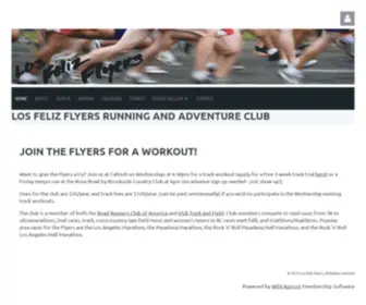 LosfelizFlyers.org(Los Feliz Flyers) Screenshot