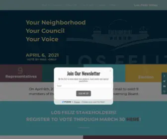 Losfelizvotes.org(Home) Screenshot