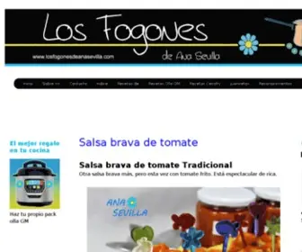 Losfogonesdeanasevilla.com(Recetas de Tradicional) Screenshot