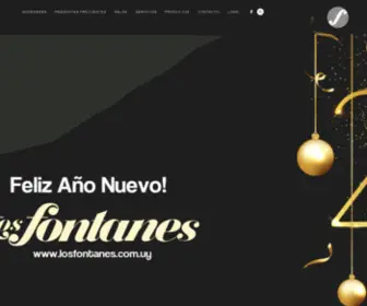 Losfontanes.com.uy(Confitería Los Fontanes) Screenshot