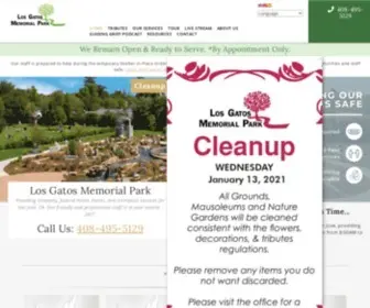 Losgatosmemorialpark.com(Los Gatos Memorial Park. Our compassionate staff) Screenshot