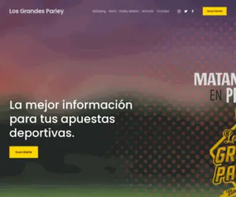 Losgrandesparley.com(Los Grandes Parley) Screenshot