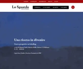 Losguardo.net(Rivista Elettronica di Filosofia) Screenshot