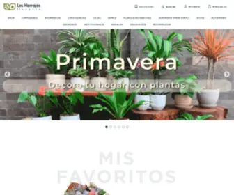 Losherrajes.com.pe(Floreria Los Herrajes) Screenshot