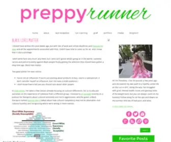 Losingweightinthecity.com(Preppy Runner) Screenshot