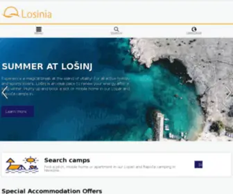 Losinia.hr(Losinia Contact us General Inquiries address) Screenshot