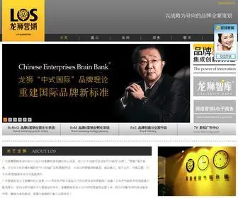 Losking.com(广州龙狮营销策划有限公司) Screenshot