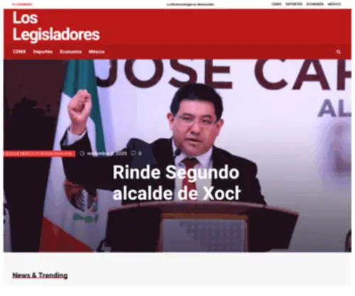 Loslegisladores.com(Los Legisladores) Screenshot