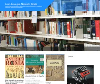 Loslibrosquenecesitogratis.com(Libros gratis para descargar) Screenshot