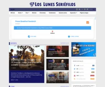 Loslunesseriefilos.com(Los Lunes Seriéfilos) Screenshot