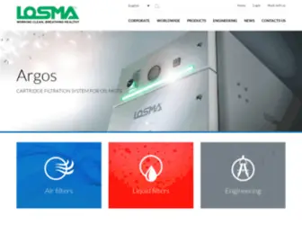 Losma.com(Losma SpA) Screenshot