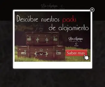 Losmontejos.com(Los Montejos casa rural y spa) Screenshot