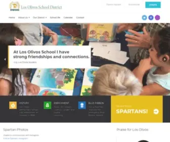 Losolivosschool.org(Los Olivos Elementary School District) Screenshot