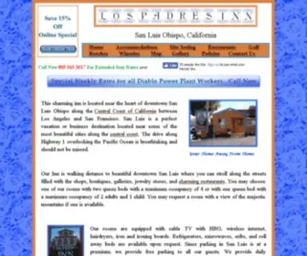 Lospadresinn.com(Hotel Near California Polytechnic State University) Screenshot