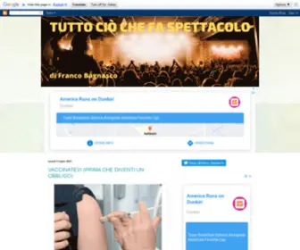 Lospettacolodevecontinuare.com(FRANCO BAGNASCO) Screenshot