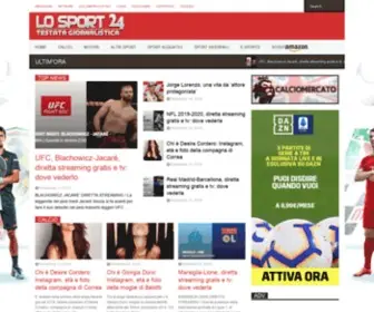 Losport24.com(Tutte le ultime notizie relative allo sport) Screenshot