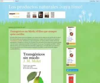Losproductosnaturales.com(Los) Screenshot