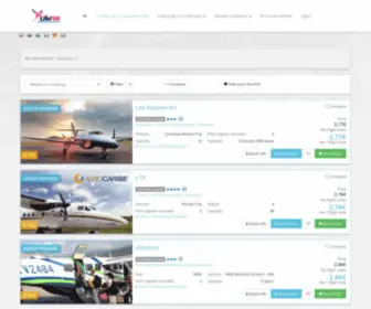 Losroques-Airlines.com(Los Roques Airlines) Screenshot