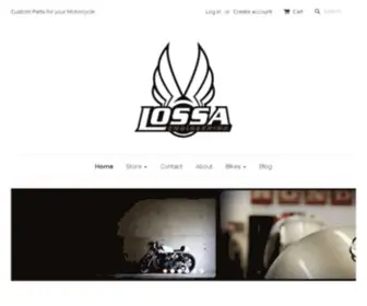 Lossaengineering.com(Lossa Engineering Cafe Racer) Screenshot