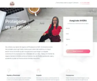 Lossegurosconjimena.com(Los seguros con Jimena) Screenshot