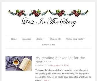 Lost-IN-The-Story.com(Coffee shop musings of a bookworm) Screenshot