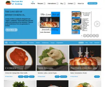 Lostartofcooking.com(Lostartofcooking) Screenshot