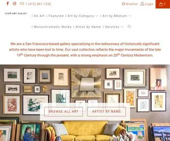 Lostartsalon.com(Lost Art Salon) Screenshot