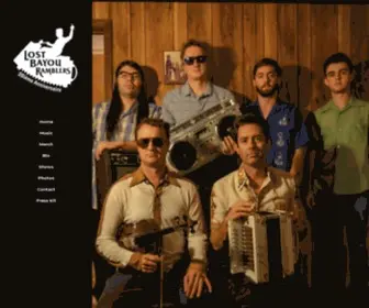 Lostbayouramblers.com(Lost Bayou Ramblers) Screenshot