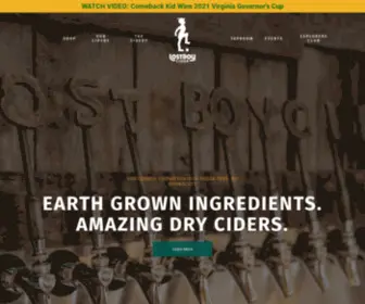 Lostboycider.com(Lost Boy Cider) Screenshot