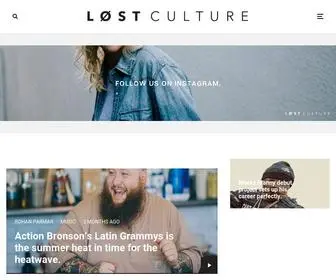 Lostculture.co(LOST CULTURE) Screenshot
