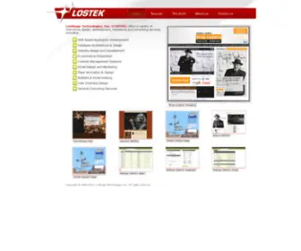 Lostek.com(Lostforge Technologies) Screenshot