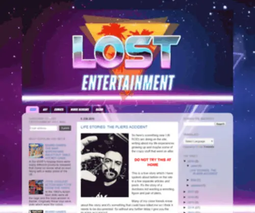 Lostentertainment.org(Lostentertainment) Screenshot