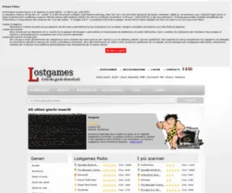 Lostgames.net(Lostgames Abandonware) Screenshot
