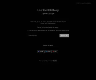 Lostgirlclothing.com(Lost Girl Clothing) Screenshot