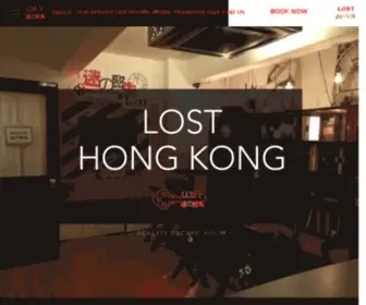 Losthk.com(LOST Hong Kong) Screenshot