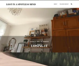 Lostinaspotlessmind.com(Style and fashion blog) Screenshot