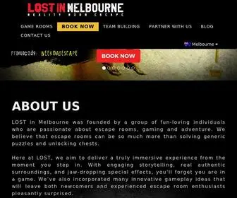 Lostinmelbourne.com(LOST in MELBOURNE) Screenshot